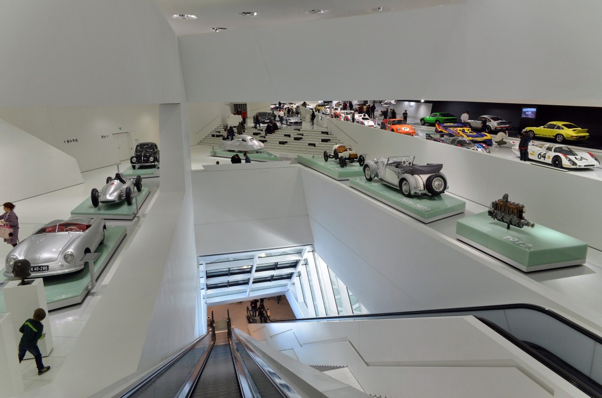 Porsche-Museum in Stuttgart