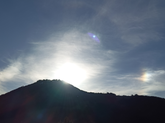 Schöne Farben am Himmel