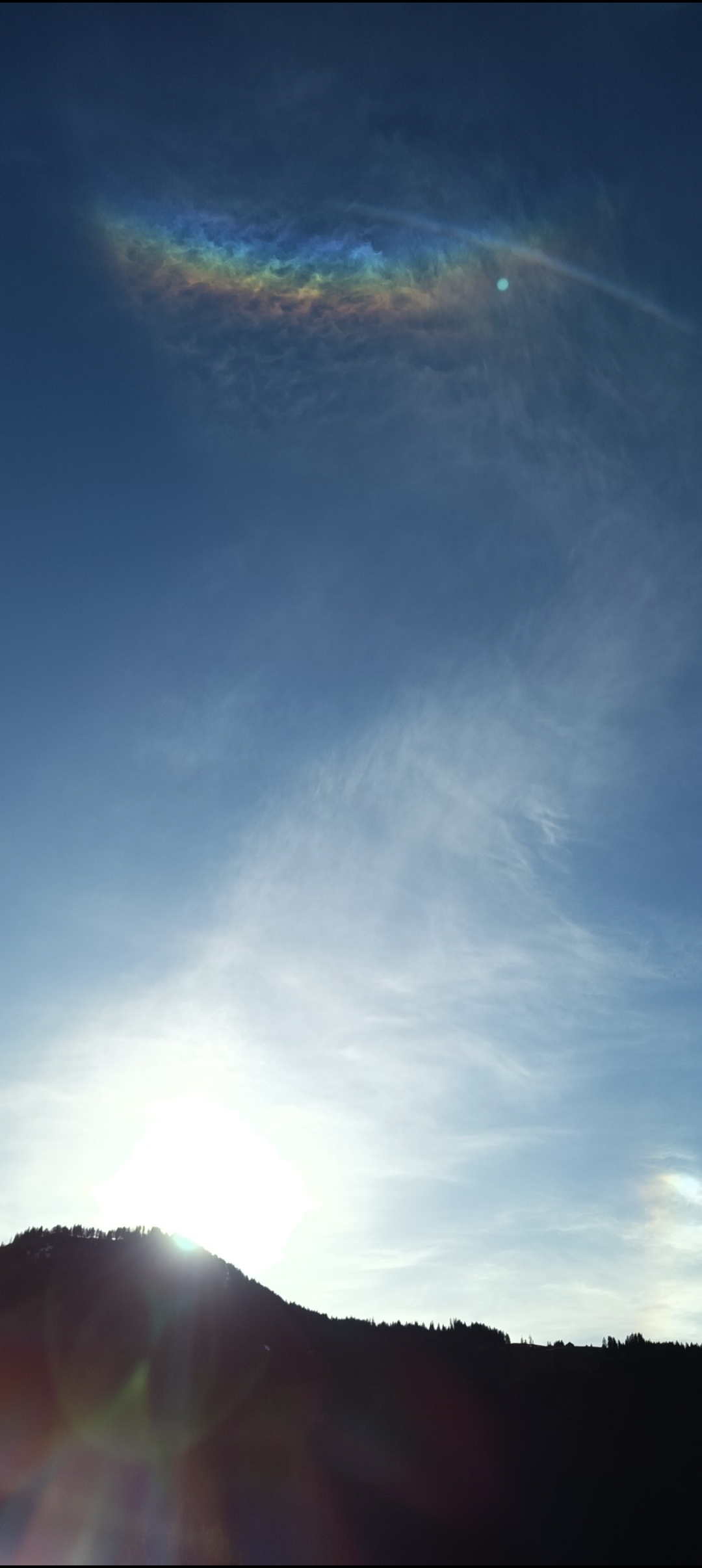 Schöne Farben am Himmel